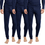 HEAT BOOSTER men's thermal trousers with soft fleece inside, navy