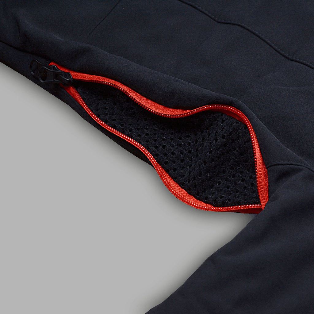 SOFTSHELL PARKA HQ winter jacket, black