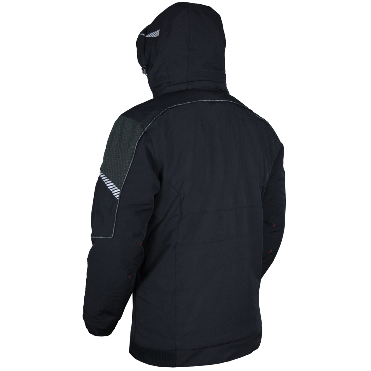 SOFTSHELL PARKA HQ winter jacket, black