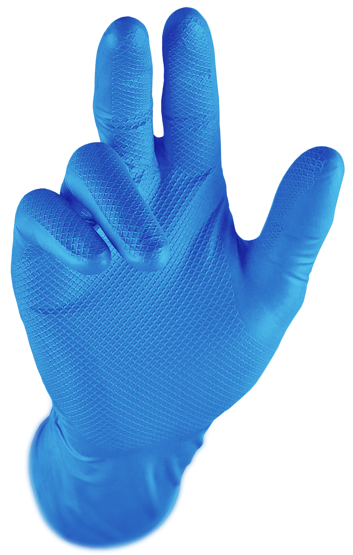 GRIPPAZ 308 disposable nitrile gloves with fish-scale grip, 50 pcs