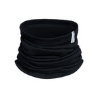 Merino wool neck gaiter / balaclava, black