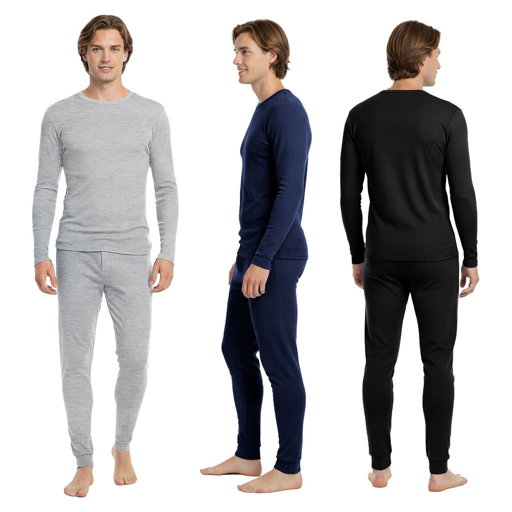 HEAT BOOSTER men's thermal trousers with soft fleece inside, black