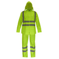 High-visibility rain suit