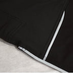 CROSS STRETCH black stretch work trousers with detachable holster pockets