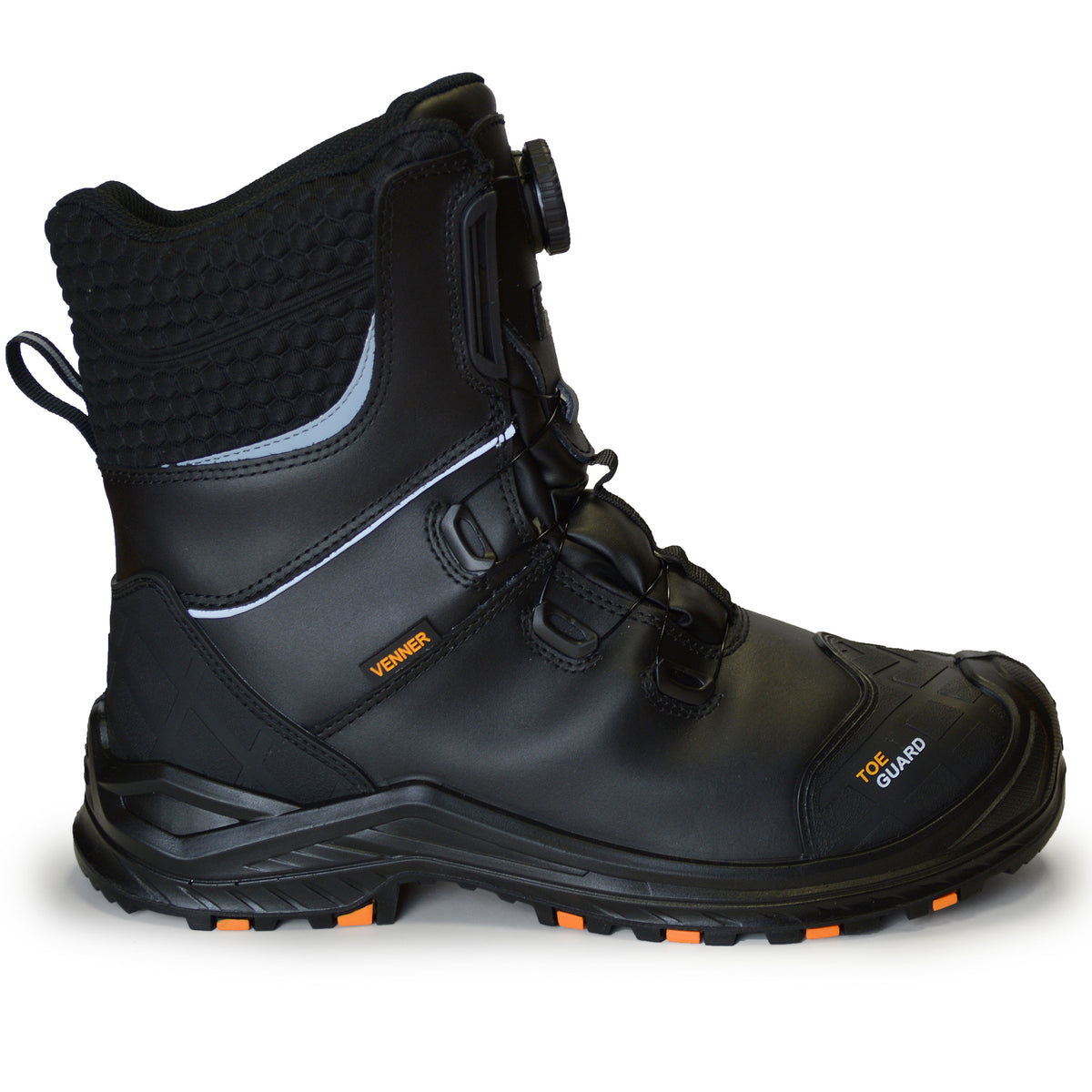 VENNER KSF3157 smooth leather winter safety boots with SpinOn lacing S7S CI HRO LG FO SR