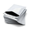 Poly mailing bags, 550 x 770 mm, 50 µm, white, 50 pcs