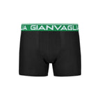 GIANVAGLIA Basic 026 men's cotton boxer briefs with coloured waistbands, 10 pcs